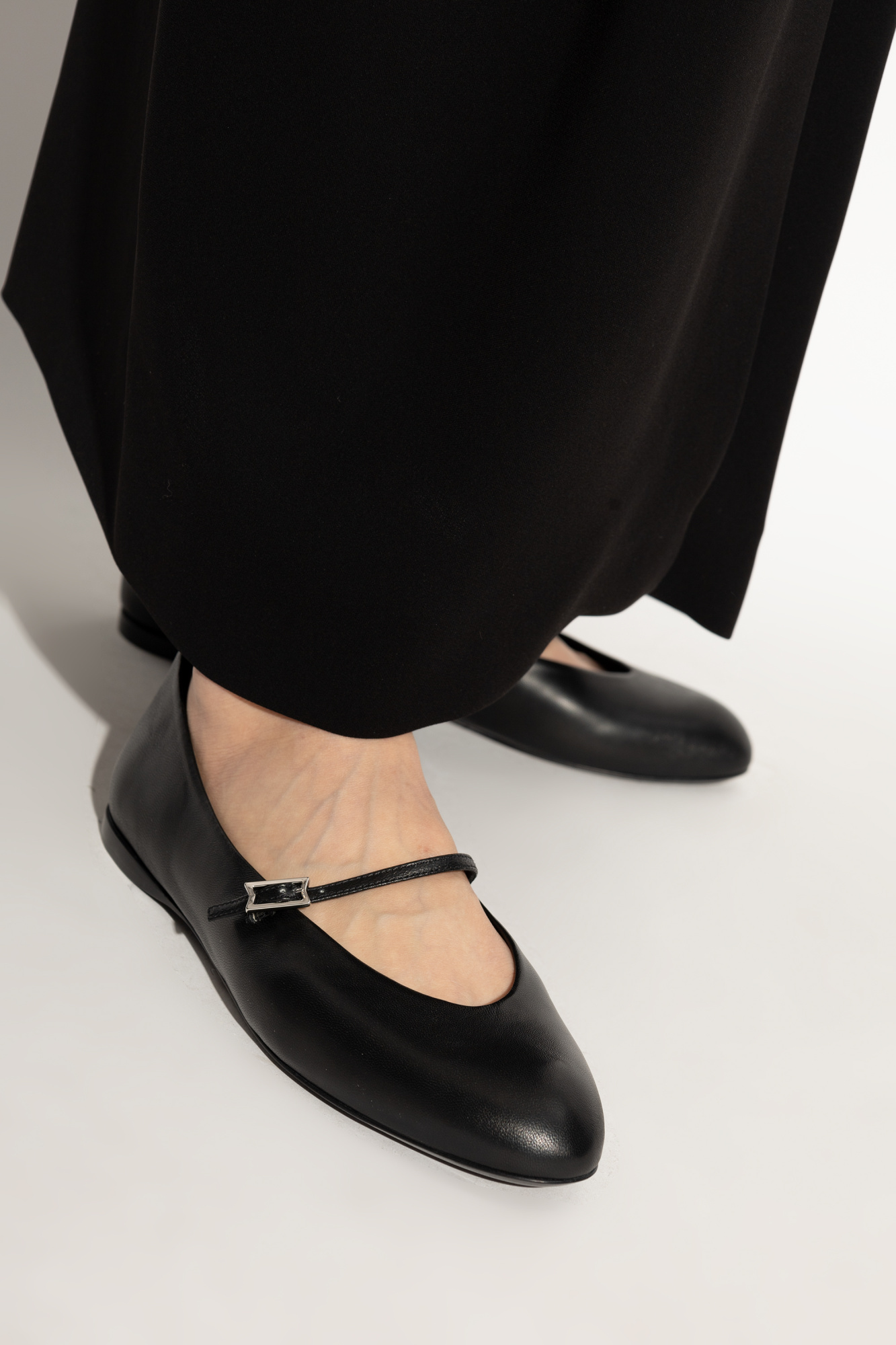 Black Leather ballerinas Max Mara - Vitkac France